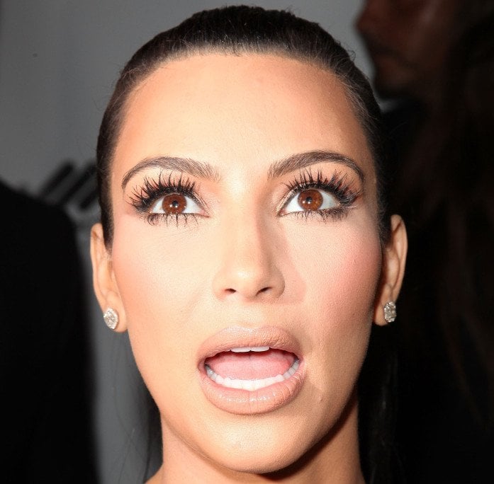 Kim Kardashian Highlighter Makeup