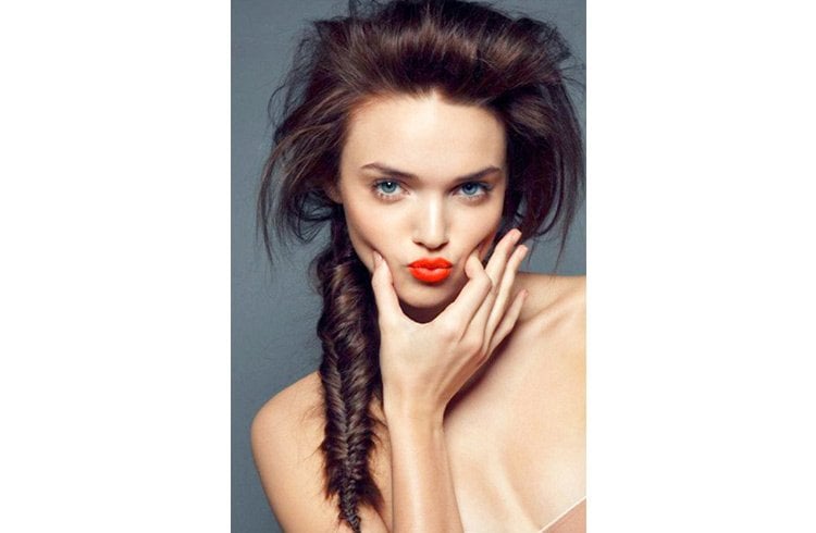 red-orange-lips Orange for your lip