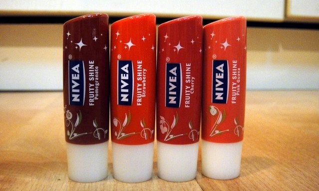 nivea lip balm