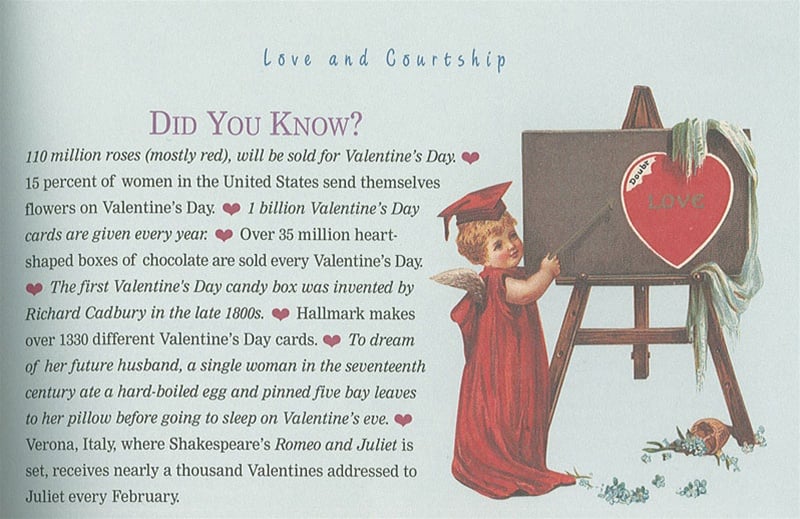 facts about valentines day