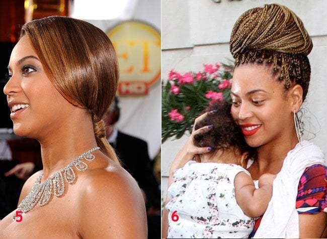 Beyonce sleek snazzy hairstyle