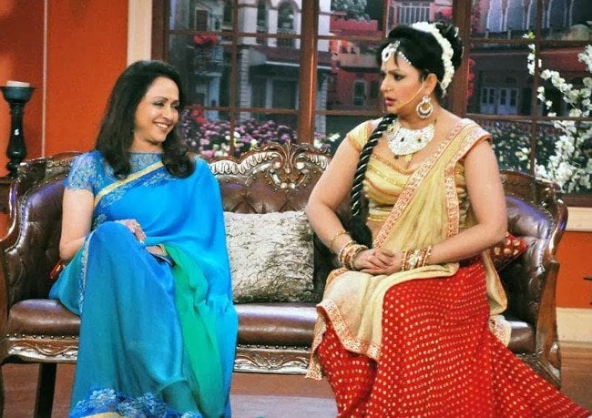 Hema Malini Comedy Nights Kapil