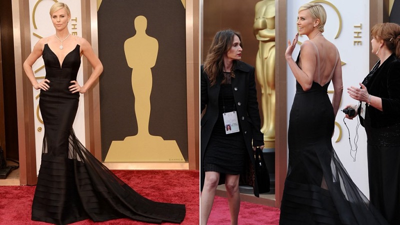 charlize-theron-oscars-2014-red-carpet