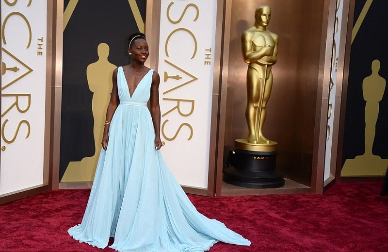 Lupita Nyong’o-oscars-2014-red-carpet