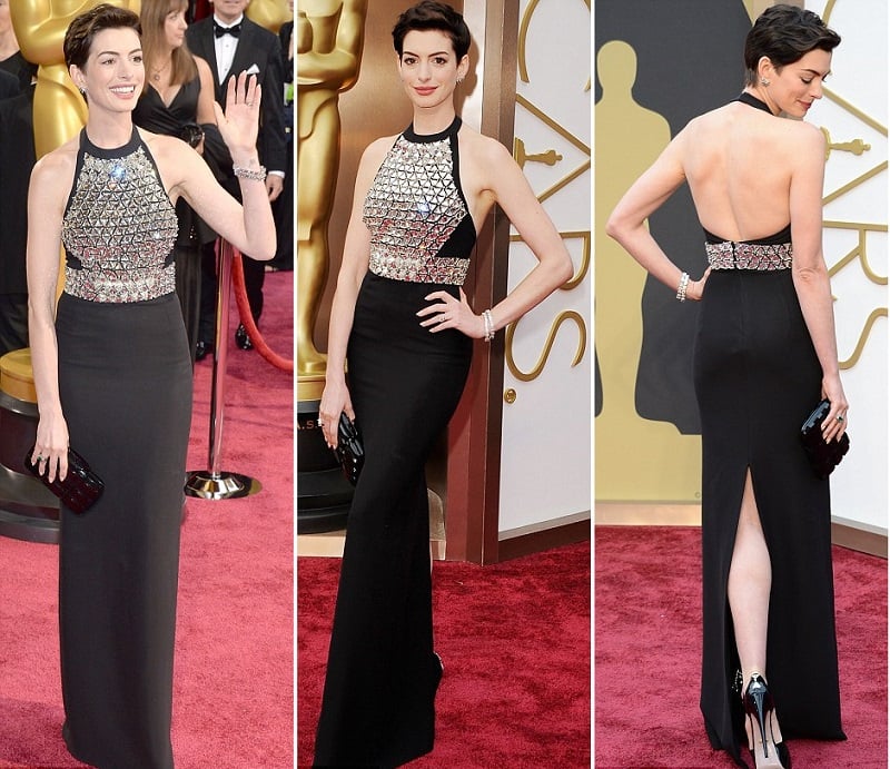 anne-hathaway-oscars-2014-red-carpet