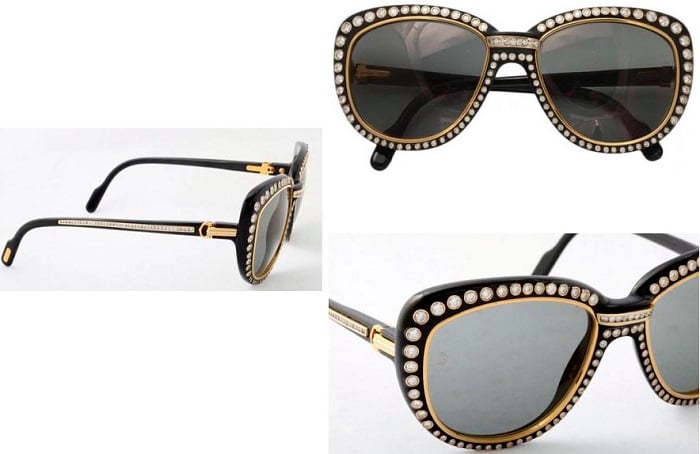 Cartier Paris 18k Gold Sunglasses