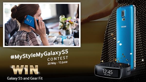 Samsung Contest on Fashionlady Galaxy S5 and Gear Fit for Winner