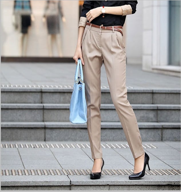 How To Wear Khaki Pants At Workplace this Summer