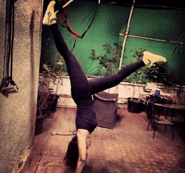 Sonakshi Sinha workout pics
