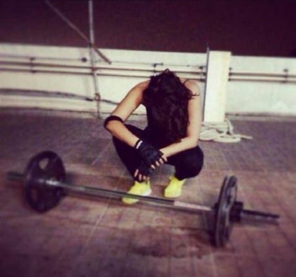 Sonakshi Sinha gym photos
