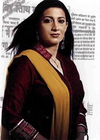 Smriti Malhotra Irani study