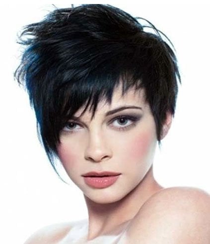 Fringed Feather Cut Hair Style