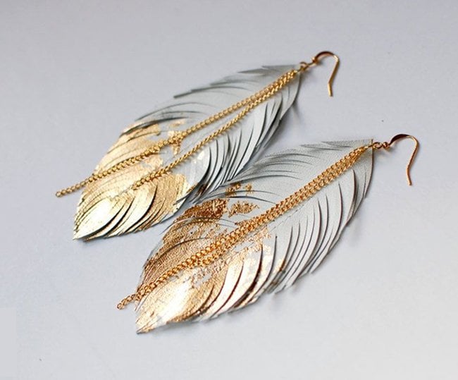 Feather Earrings