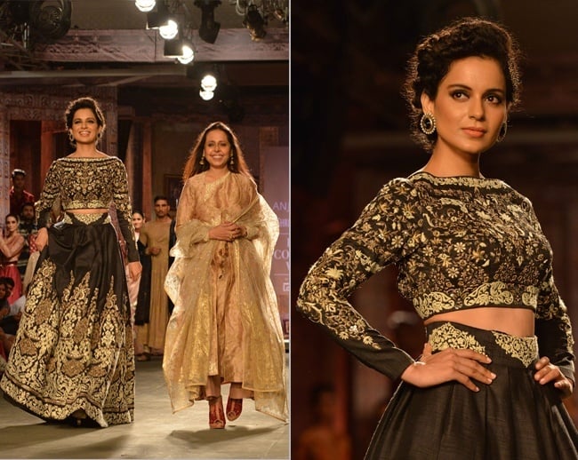 Kangana Ranaut at India Couture week 2014