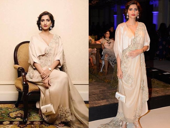 Sonam Kapoor In Anamika Khanna Fashion