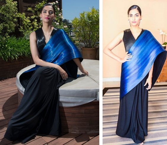 Sonam Kapoor Saree at Cannes