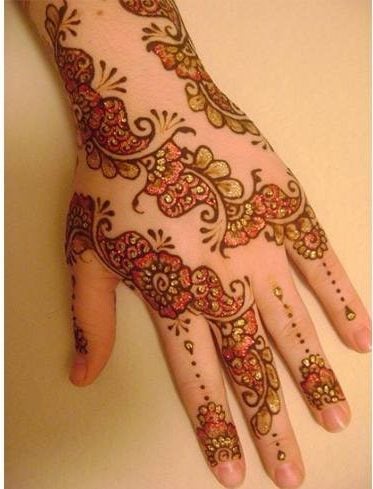 Arabic mehandi designs