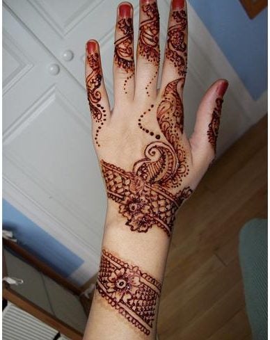 Eid mehndi for hands