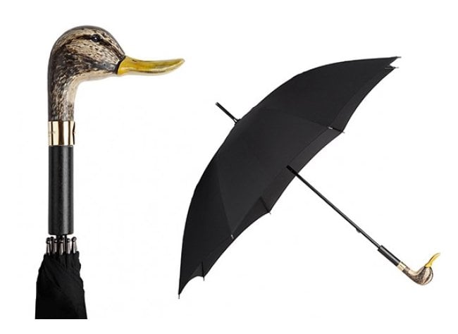 Burberry Umbrella with animal-head handle