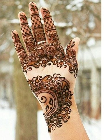 Ramzan mehendi patterns