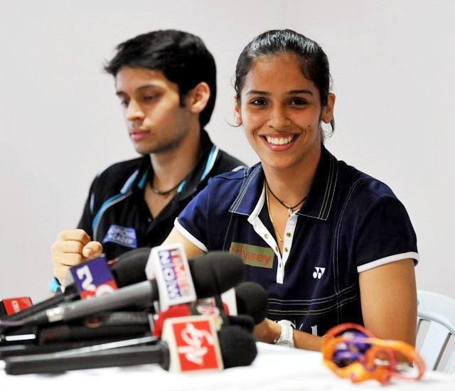 Saina Nehwal and Parupalli Kashyap