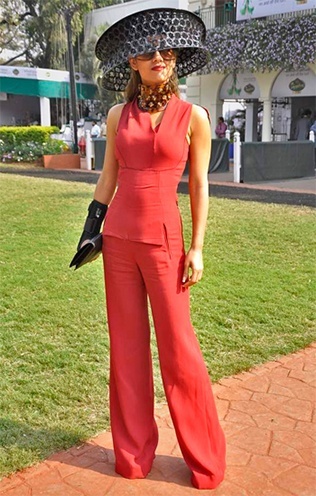 Natasha Poonawala jumpsuit by Roland Mouret