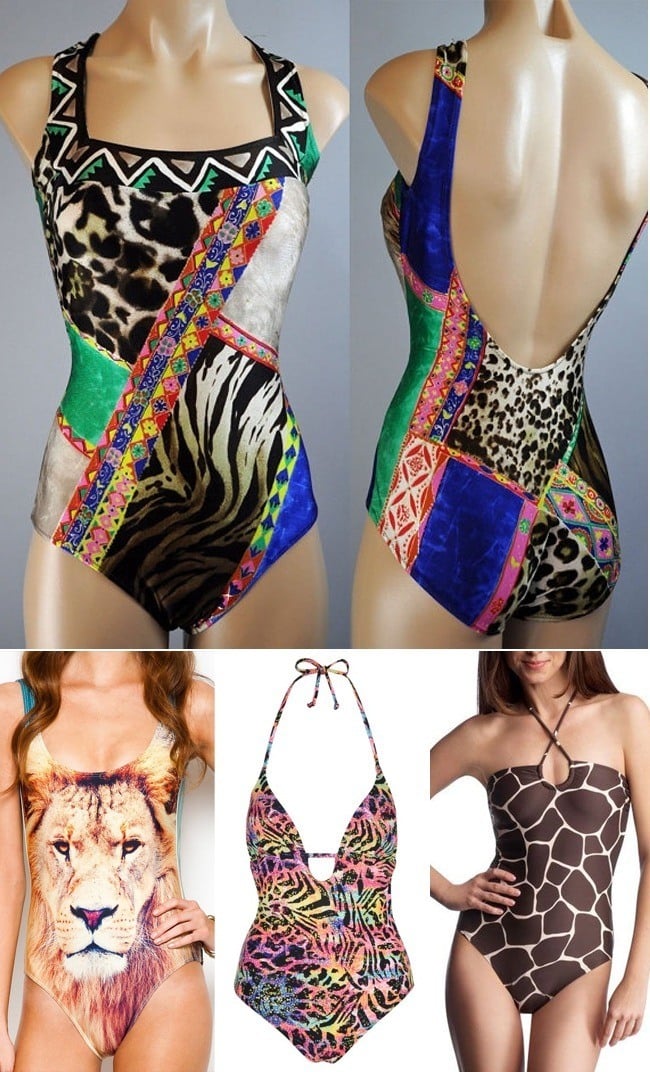 Animal Prints Swimsuit