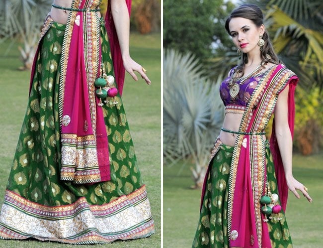 colorful Lehenga