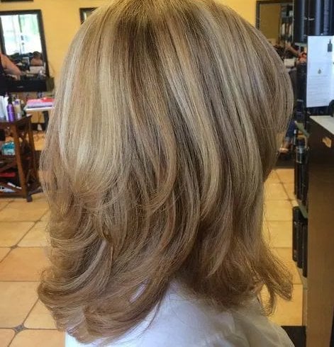 A Layered Cut for Women Over 50