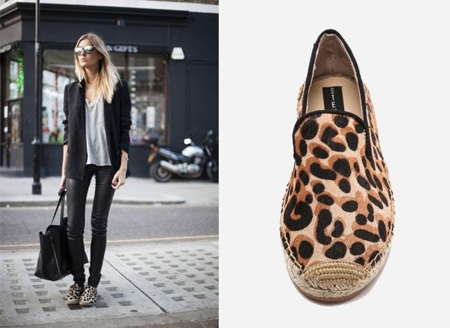 Animal Print Espadrilles