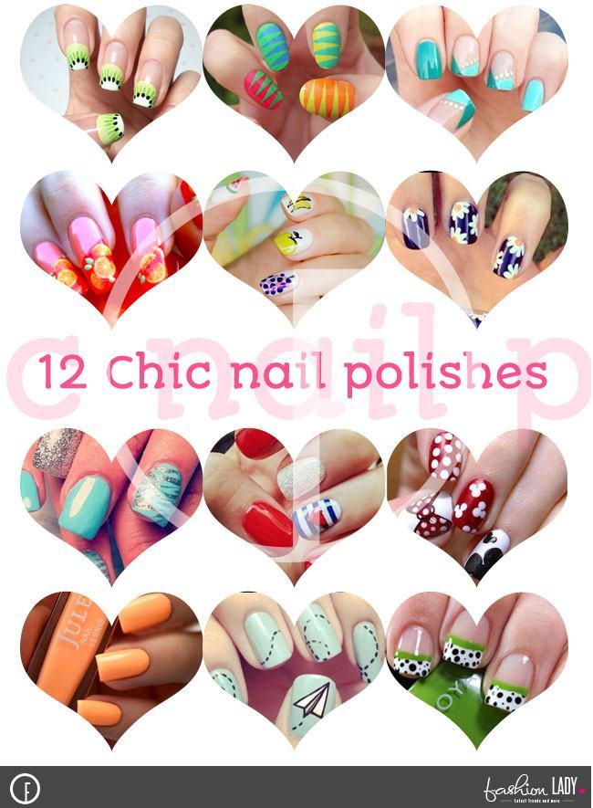 Chic Nail Polishes for Short Nails