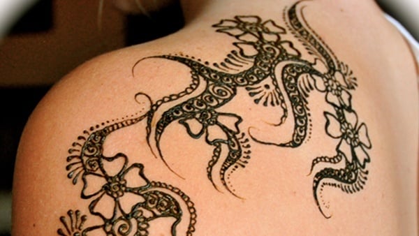 Permanent Henna Tattoo