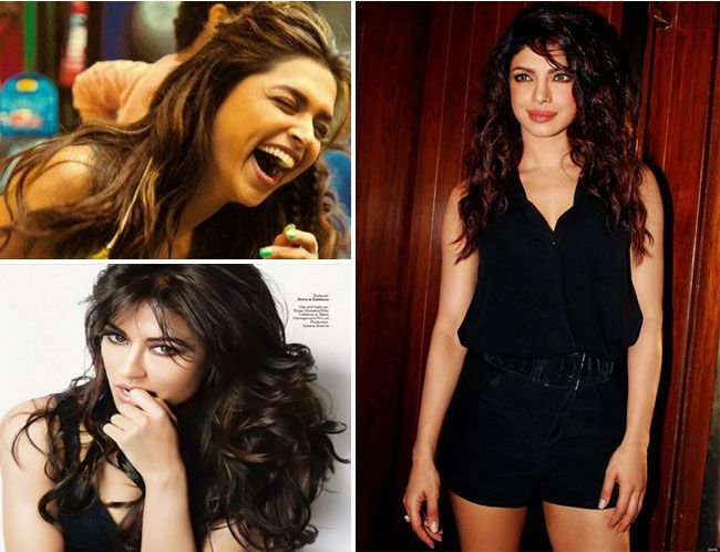 Messy Waves for Bollywood Celebrities