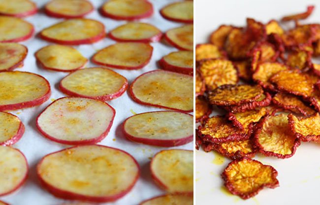 Radish Chips