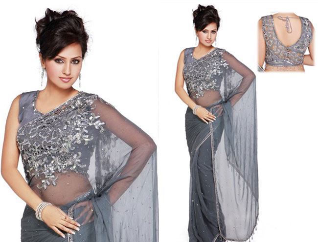 party wear saree