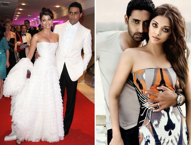 Aishwarya Rai Bachchan and Abhishek Bachchan
