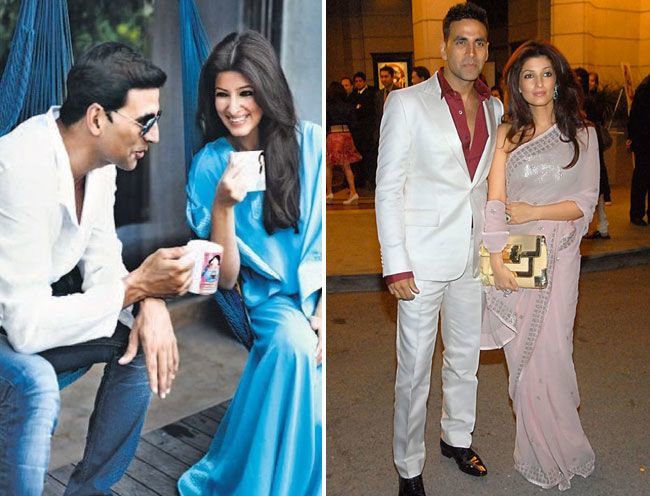 7. Akshay Kumar and Twinkle Khanna