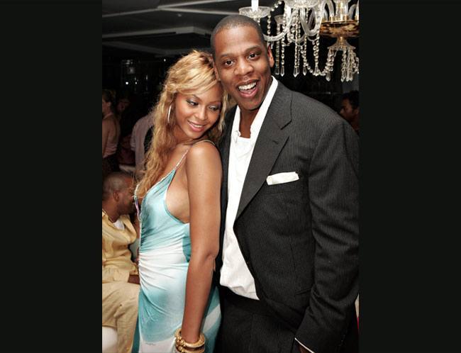 Beyonce and JayZ