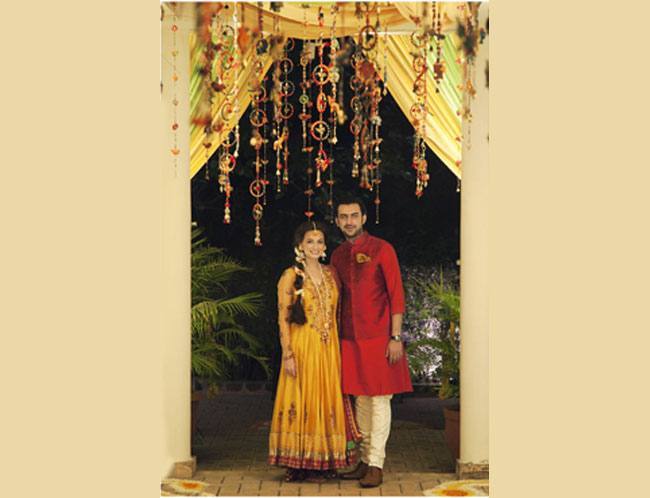 Dia Mirza Mehendi Ceremony