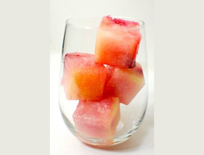 Fruit Juice Ice Cubes