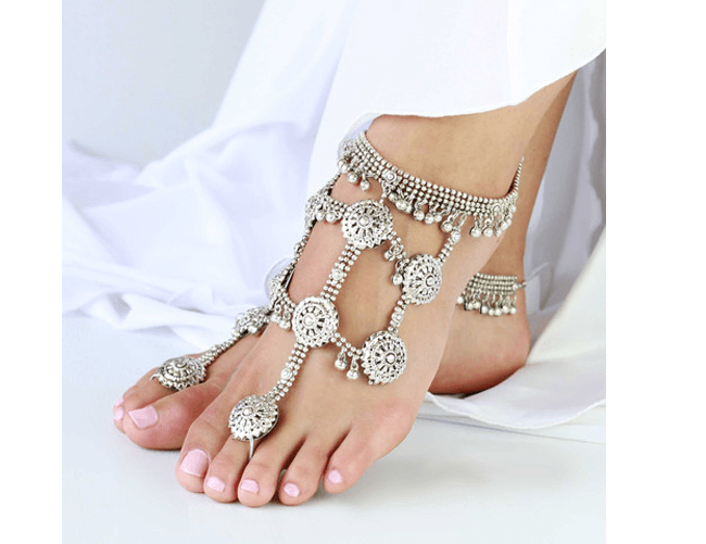 heavy metal barefoot sandals