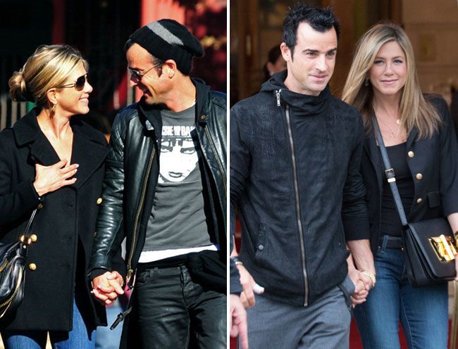 Jennifer Aniston and Justin Theroux