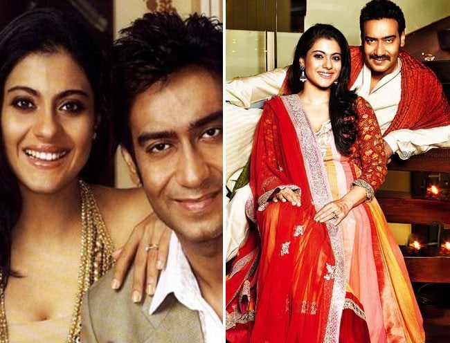 Kajol and Ajay Devgan