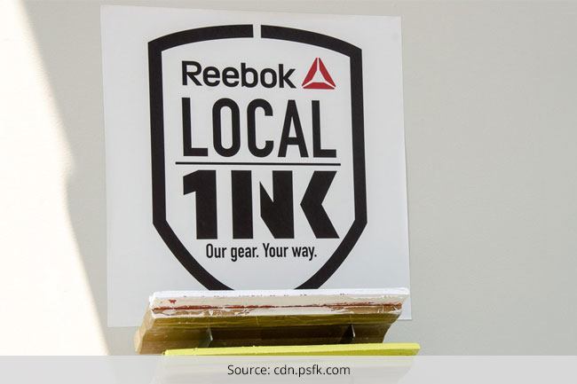 Reebok Products sold in India