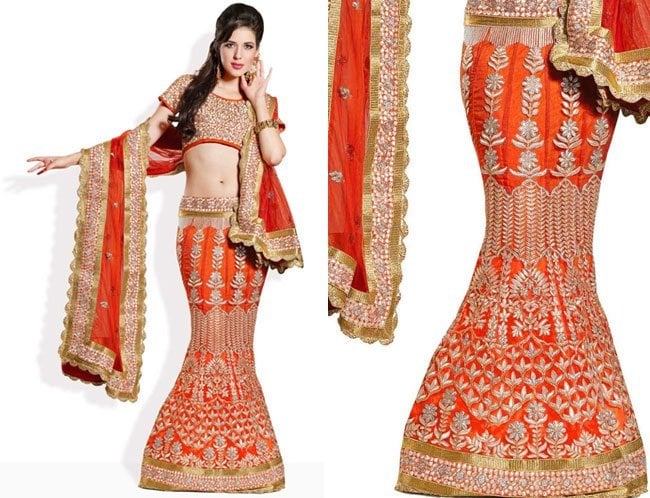 Regal Aura Lehenga Saree