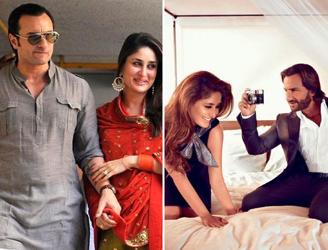 2. Saif Ali Khan and Kareena Kapoor Khan