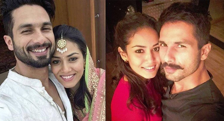 Shahid Kapoor and Mira Rajput