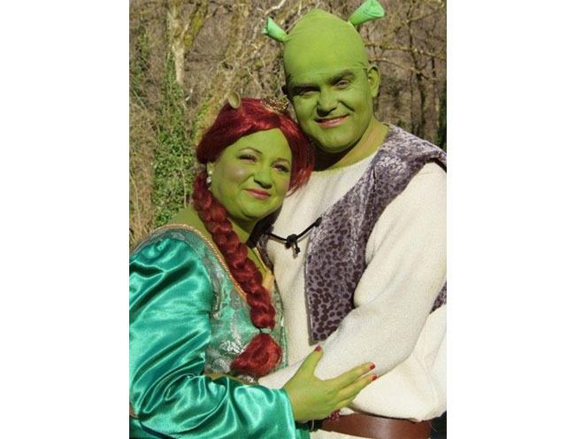 Shrek and Fiona