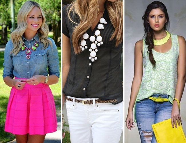 Statement Necklace styles