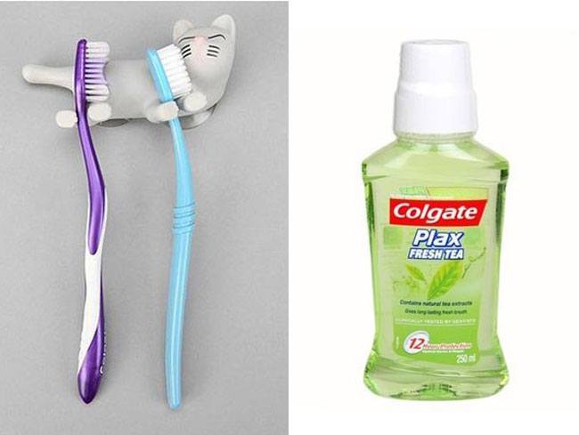 Toothbrush Toothpaste